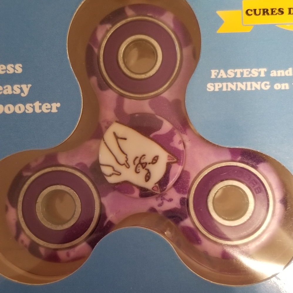 Ripndip Skater Nermal Cat Fidget Spinner